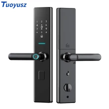 

Home Fingerprint Lock Security Door Electronic Code Lock Intelligent Security Alarm System Dormitory Password Lock