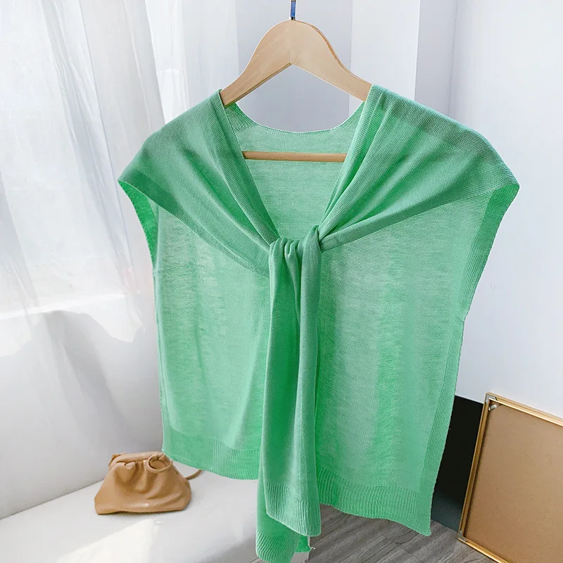 Детский треугольный шарф из чистого хлопка Корейская версия Осень-зима для