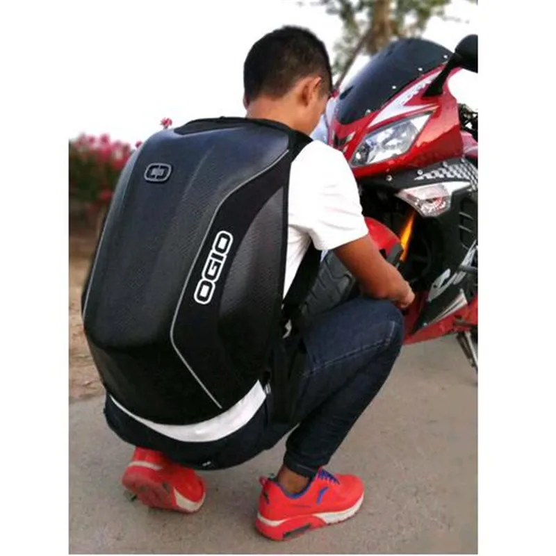 

OGIO Mach 5 carbon fiber mach 3 fashion Powerful storage travel helmet Motorcycle motocross riding racing bag backpack KAWASAKI