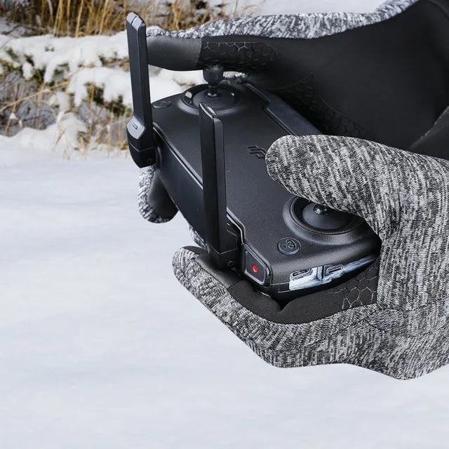 Dji Mavic Flying Dji Spark In Snow Remote Control Dji Mavic Pro