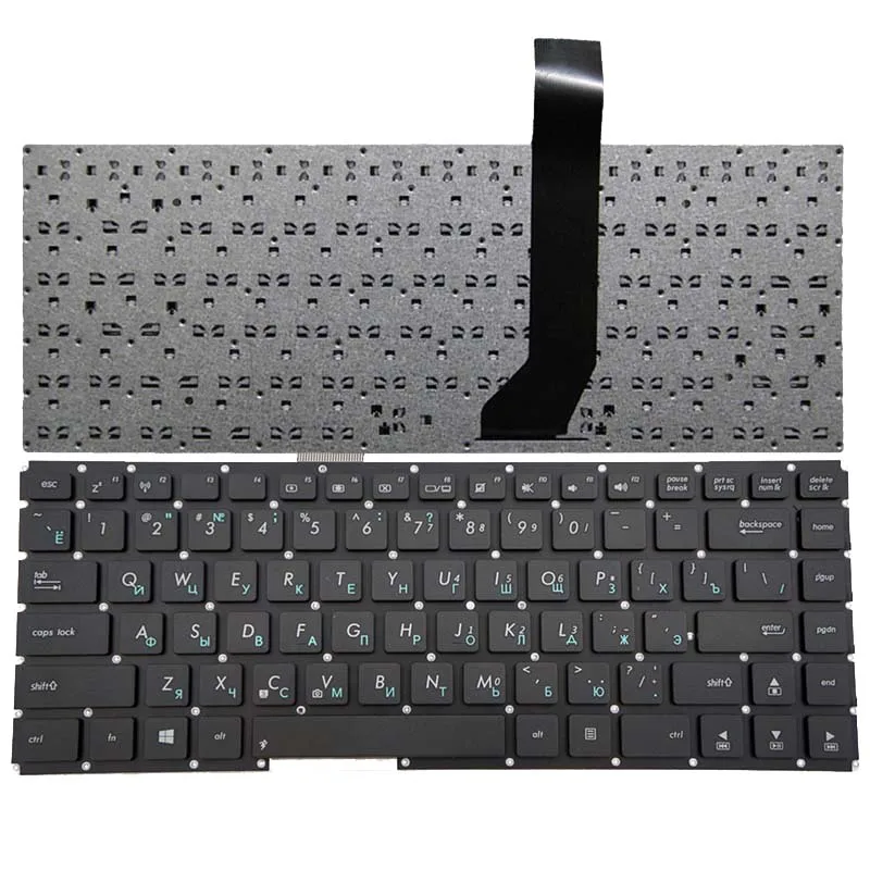 Русская клавиатура для ноутбука ASUS K46 K46CA K46CB K46CM S46 S46C S46CB S46CM S46CA без рамки
