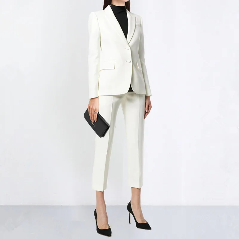 

Women suits костюм женский брючный 2 piece set women suits jacket+pants high-quality women's pants suits custom made
