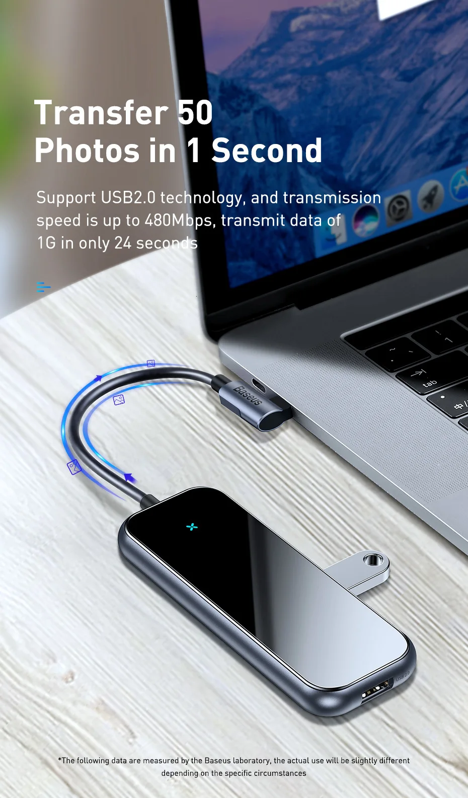 Baseus USB-C Тип C концентратор HDMI RJ45 Мульти USB 3,0 адаптер для MacBook Pro Air док-станция USB C концентратор с Беспроводной Зарядное устройство для наручных часов iWatch