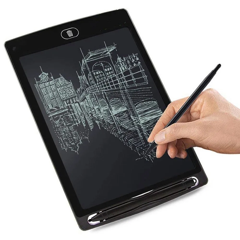 Tableta gráfica Digital LCD de 8,5 pulgadas para niños, tablero de cojín mágico para dibujo y escritura a mano