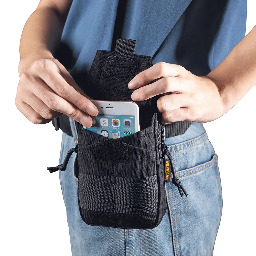 Отличная Элитная нейлоновая тактическая поясная сумка-бизань для повседневного использования, сумка для телефона в стиле милитари, поясная сумка для денег, сумка для инструментов для бега