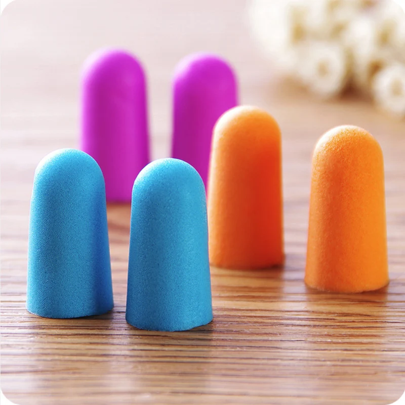 

10 Pairs Soft Tapered Foam Ear Plugs for Travel Sleep Rest Prevention Noise Reduction Anti-noise hearing protection ear plugs