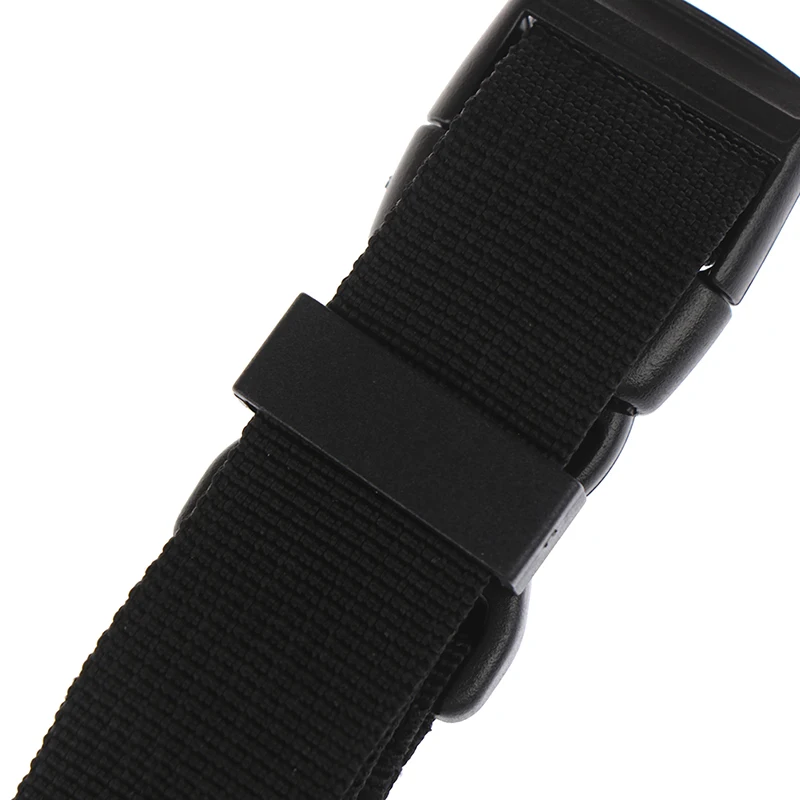 Hot Sale Portable Black Nylon Anti-theft Luggage Strap Holder Gripper Add Bag Handbag Clip Use To Carry Mental Buckle