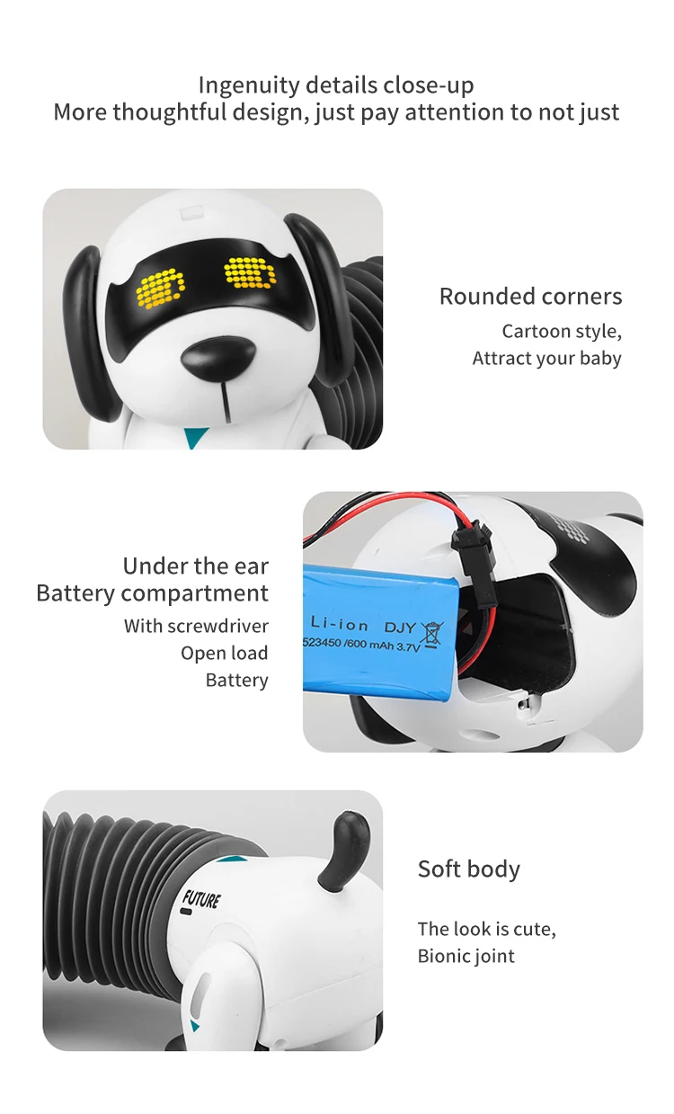 Smart Remote Control Dog Toy for Kids GYOBY TOYS