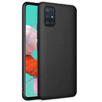 

For Samsung Galaxy A51 A 51 Case Slim Matte TPU Cover Soft Ultra-Thin Phone Case For Samsung A71 A 71 Cover Shockproof Bumper