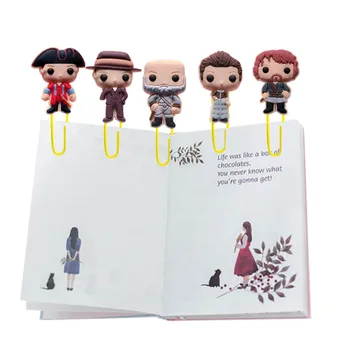

25pcs Outlander Bookmarks for Books Fantasy Paper Clips for Students Teacher Claire Jamie Book Marks Page Holder Kids Gift