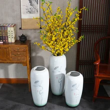 Цзиндэчжэнь керамика Ретро фарфоровая ваза для бутылок украшение напольная ваза большого размера китайский стиль традиционное ремесло ручной работы 12 моделей