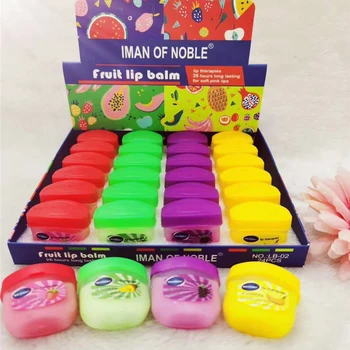 

Natural Fruit Extract Lip Balm Lip Care Moisturizing Lip Gloss Natural Plant Anti-Cracking Organic with Pure Petroleum Jelly Lip