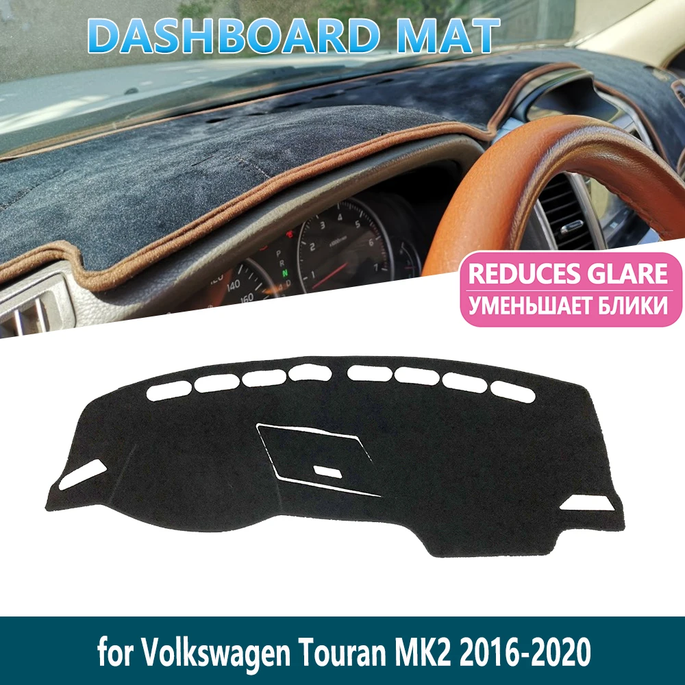 

for Volkswagen VW Touran MK2 2016 2017 2018 2019 2020 Mat Dashboard Mat Cover Pad Inner Sun Shade Dash board Car Accessories