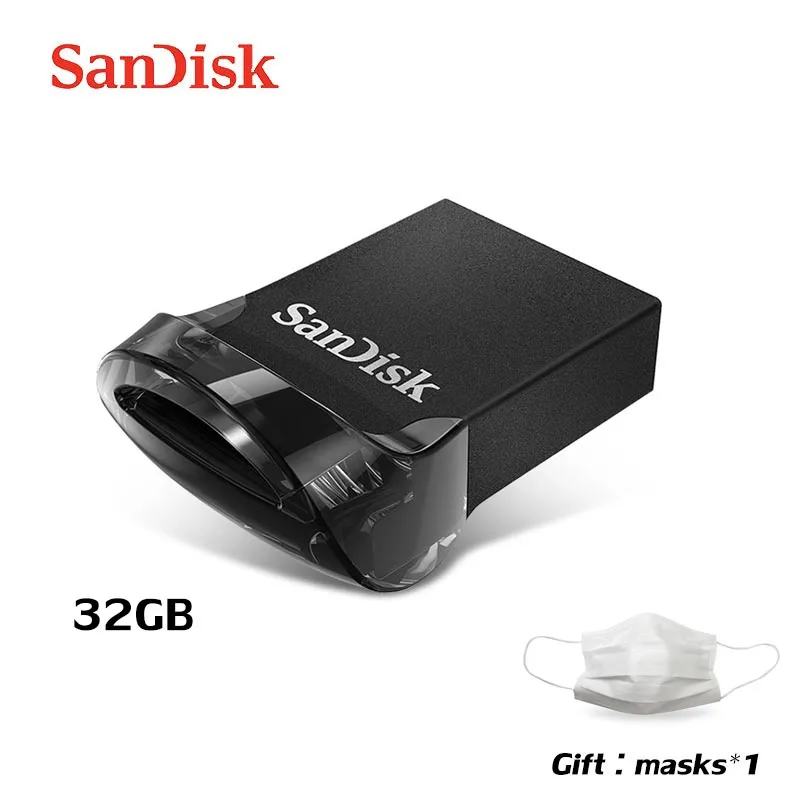 SanDisk Ultra Fit USB флеш накопитель 32 ГБ CZ430 64 Гб мини флешка 3 1 130 МБ/с./с 16 Флешка USB3.0 128 г с