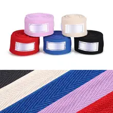 2 шт. 3 м Sanda ремешок хлопок самоклеющиеся повязки здания тела Фитнес Боксёрские перчатки ручной Защитная повязка