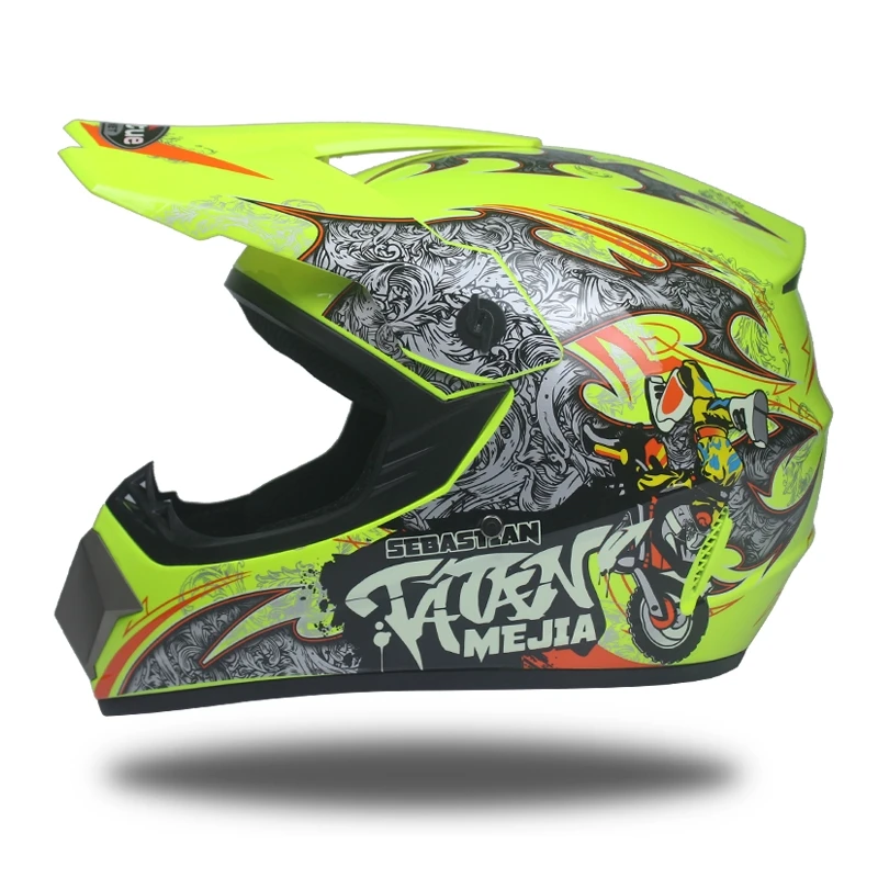 MSUEFKD Лидер продаж мотокросс шлем ATV мотоциклетный шлем Para Moto Casco внедорожные грязи Горные Шлем для езды на мотоцикле, в горошек - Цвет: 20