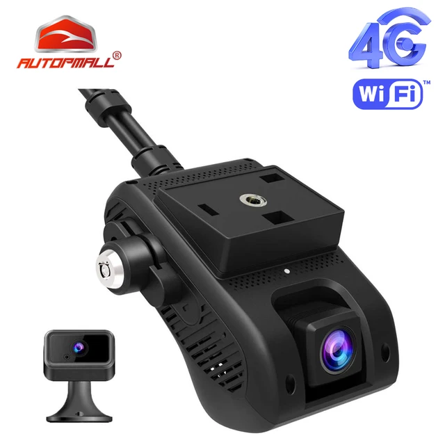 $US $187.15 4G Car DVR Dash Camra Car Camera GPS Tracker AiVision Cam HD 1080P Dual Camera Remote Monitoring Li