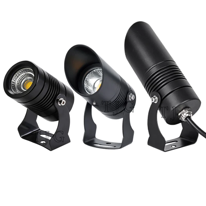 LED Garden Lighting 7W 10W Outdoor Spike Lawn Lamp Waterproof Lamp Garden Path Spotlights AC110V 220V DC12V garden light