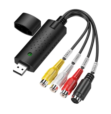 Conelz Видео Аудио VHS VCR USB видеозахват карты к DVD преобразователь захвата адаптер |