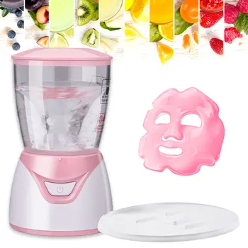 

Romyse Mini Fruit and Vegetable Facial Mask Machine DIY Homemade Hydrating Face Moisturizer Mask Device Skin SPA Care Tool Pink