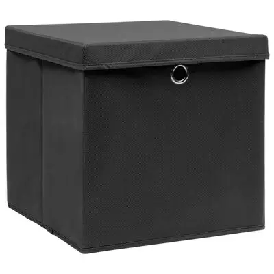 Caja De Almacenaje De Tela No Tejida 28 X 28 Cm - Pack De 2 - L 28 X A 28 X  H 28 Cm con Ofertas en Carrefour