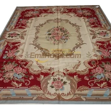 Французские ковры aubusson bs006 6x9 6 8x10 5 метров большой Burgandy Бежевый Гостиная прекрасный Декор комнаты gc8aubyg13