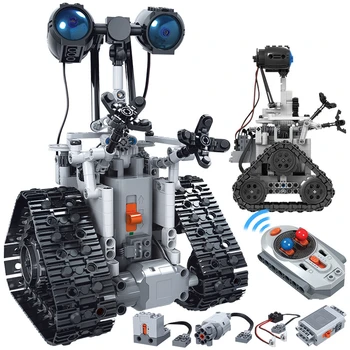 

Creator RC Electric Robot Model Building Blocks Compatible with Technic remote Control Intelligent Robot Bricks Kids Toys gift