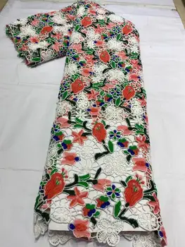 

Guipure Lace Cord Lace Fabric High Quality Nigerian Lace Fabric 2020 African French Water Soluble Cord Lace For Wedding