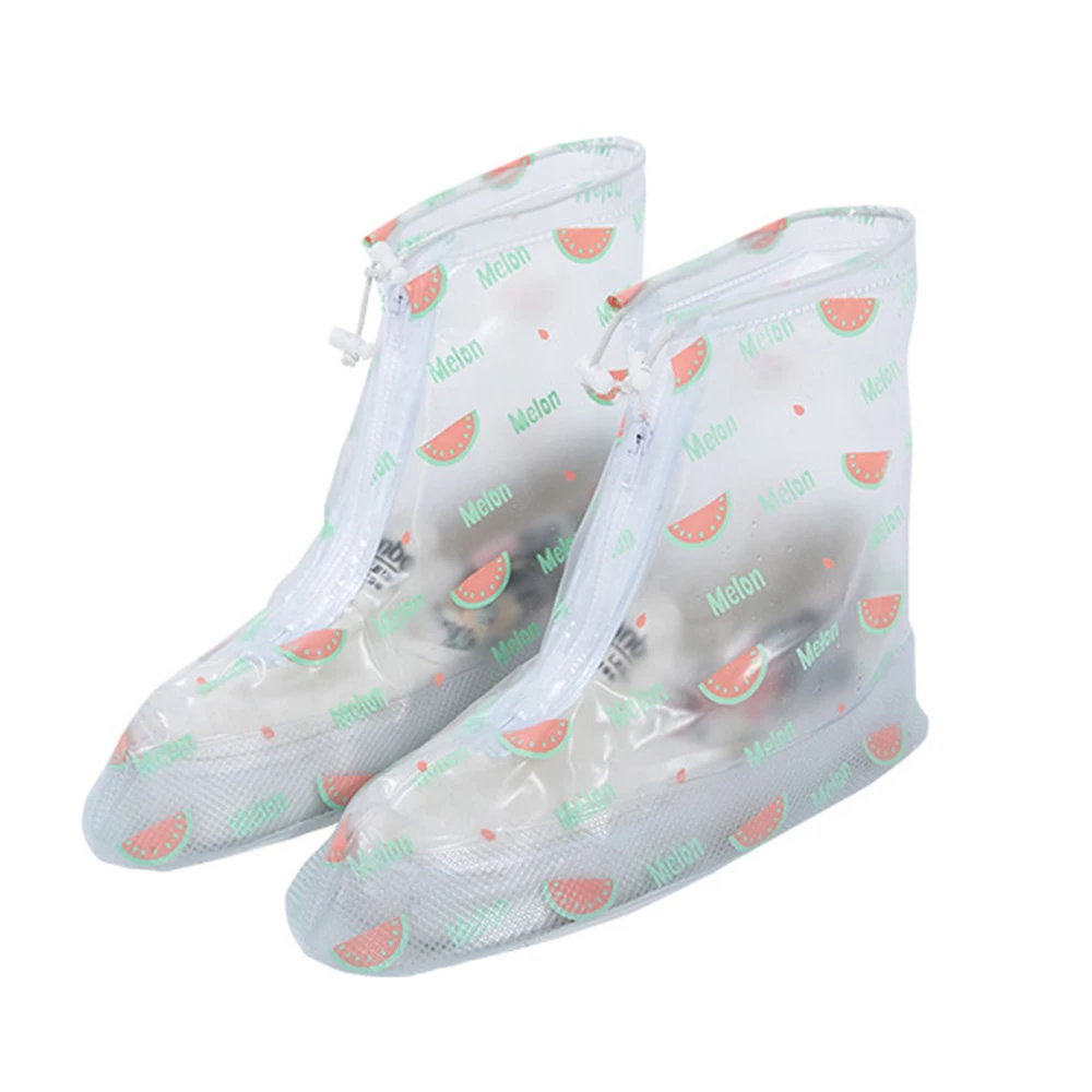 

Waterproof Shoe Cover Silicone Material Unisex Shoes Protectors Thicker Non-slip Rain Boots For Indoor Outdoor Rainy Days