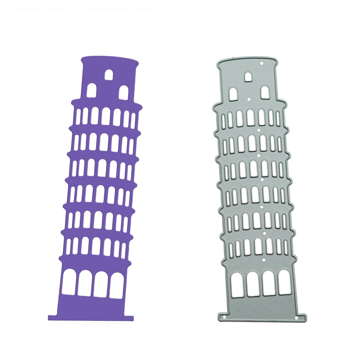 Italia Punto Di Riferimento Torre Pendente Di Pisa Fustelle In Metallo Scrapbooking Album Fotografico Fai Da Te Decorazione Clipart Tagliacarte Stenci