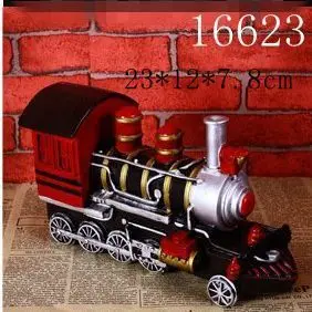 Resin Locomotive Decoration Goods Of Furniture For Display Rather Than For Use Bar Café Decoration Gift Wine Cabinet Ornament