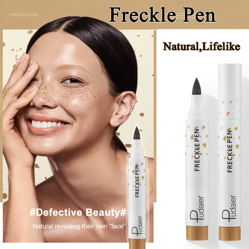 Natural Freckle Pen Popular Makeup Embellishment Pen Spots Fake Makeup Pen Waterproof Durable Cosmetics Dot Spot Pen