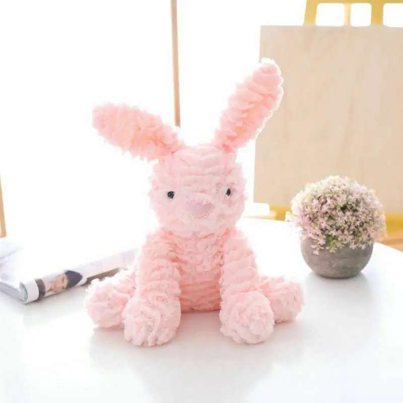 Плюшевая игрушка кролик Единорог кошка обезьянья, овца слон лиса кукла-Ослик чучела подарок