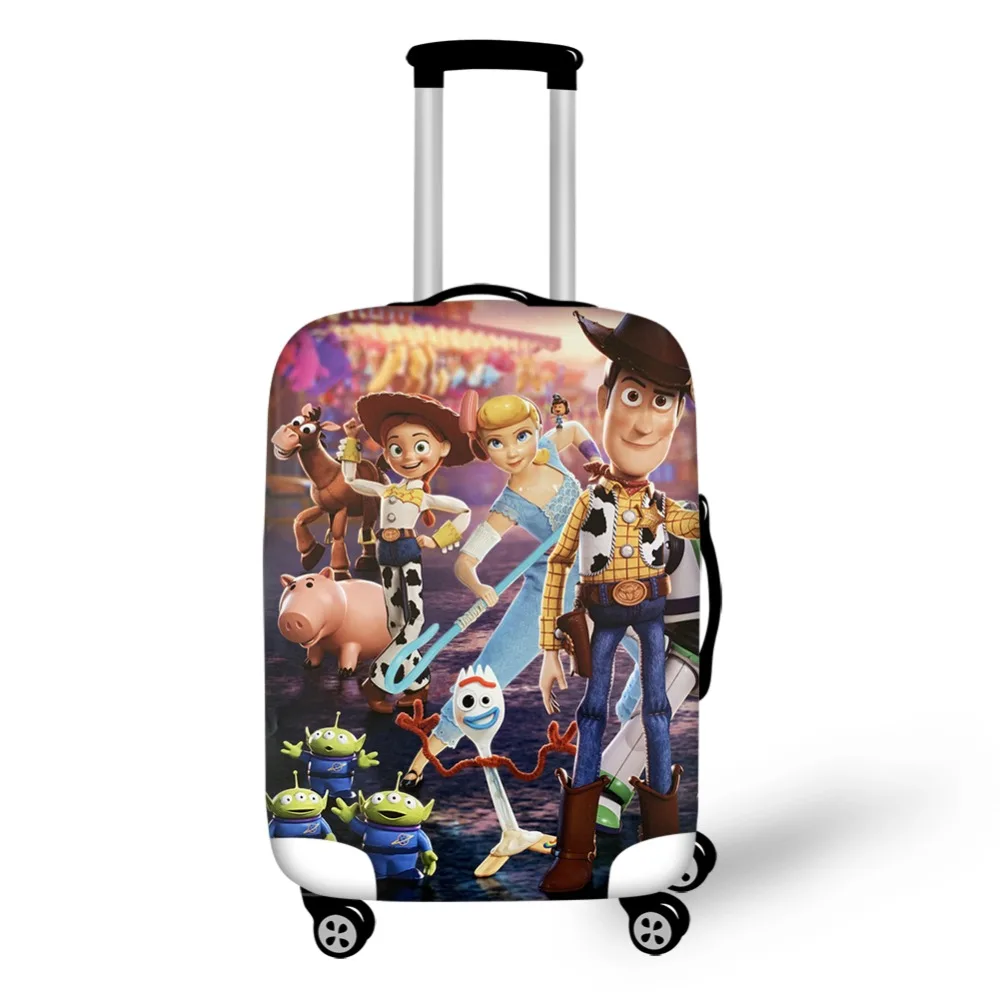 HaoYun багажная Крышка для путешествий с изображением игрушек, чехол для чемодана с рисунком из мультфильма, дизайнерский эластичный пыленепроницаемый и водонепроницаемый протектор