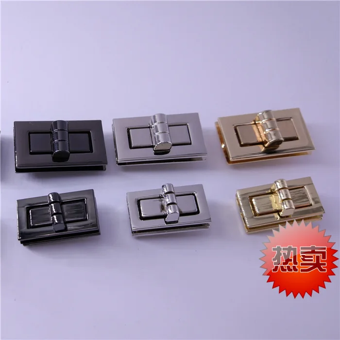 

Bag Twist Lock Hardware Accessories Versatile Oblique Handbags Square Maintenance New Products