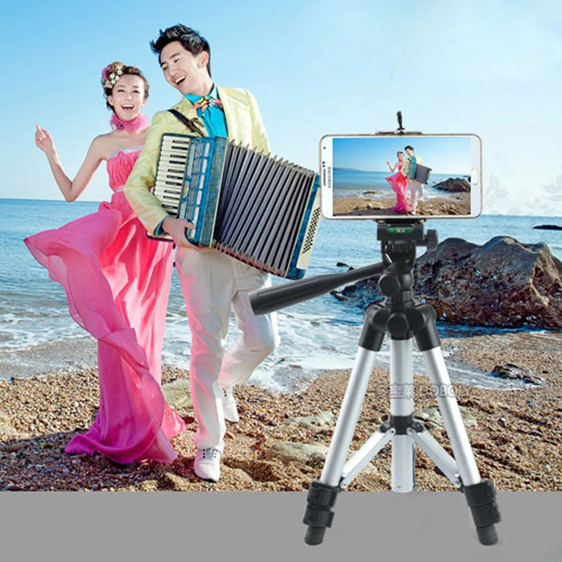  Portable Adjustable Tripod Flexible Stand Mount Holder Clip Set Universal Tripods for Phone Camera 