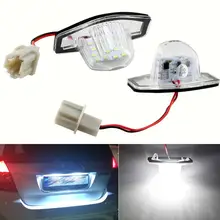 

2x Error Free Led License Plate Light Lamp For Honda Crv Fit Jazz Crosstour Odyssey