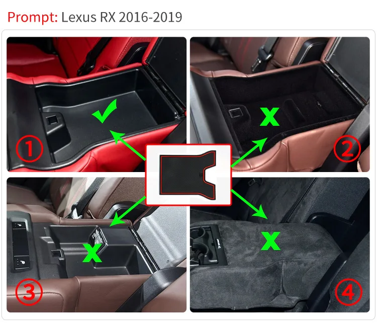 Грязный коврик для Lexus RX 300 200t 450h RX200t RX300 RX450h аксессуары RX двери паз ворота слот подставка