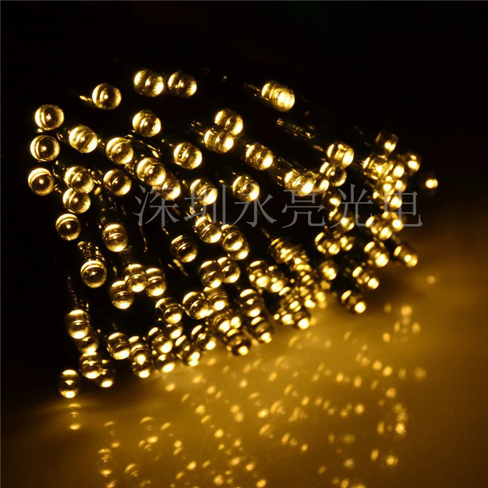20 м 200LED зеленая линия теплая противотуманная фара Моделирование Рождество Свадебные украшения праздничные огни освещение цепи производители Dir