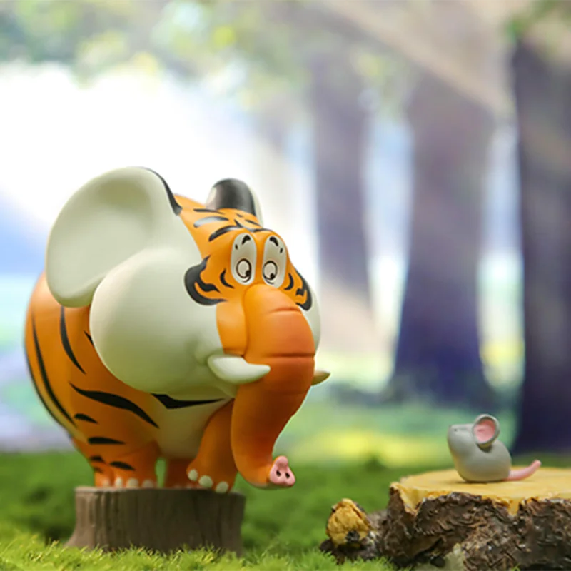 

BUERERMA uncle's Fat Tiger Fat Tiger Series Blind Box Tide Hand-made Gifts Display