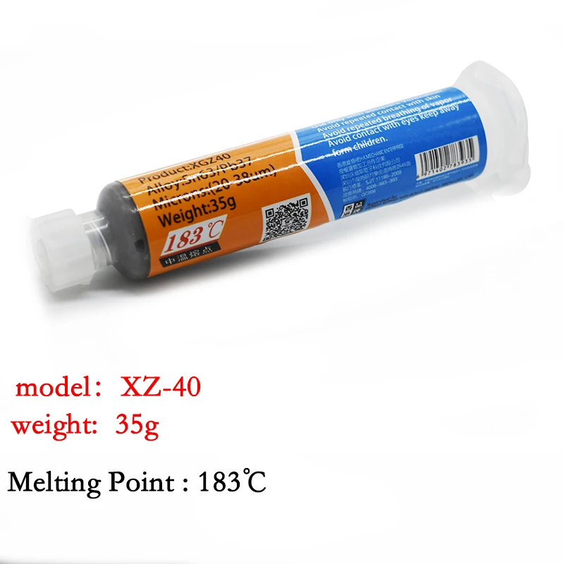 Паяльная паста Sn63/Pb67 для TS100 паяльник печатная плата SMT SMD сварочный флюс инструмент для ремонта