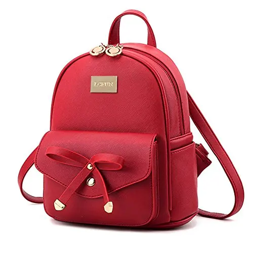 mini leather backpack cheap