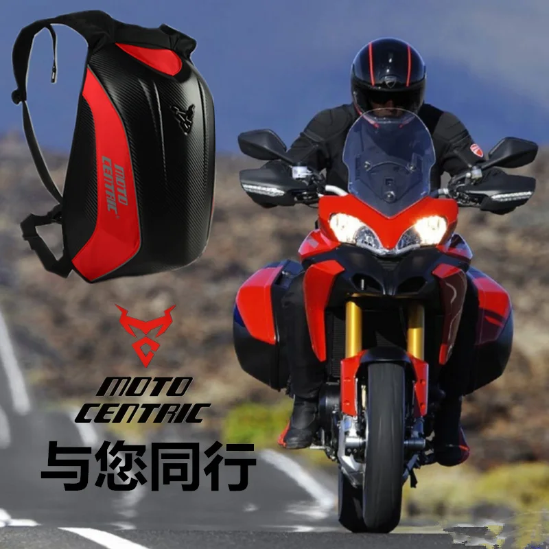 Мотоциклетный хит, мотоциклетный рюкзак, мотоциклетная сумка, водонепроницаемая сумка на плечи, светоотражающая сумка на шлем, мотоциклетная гоночная посылка, Sportster - Название цвета: Красный
