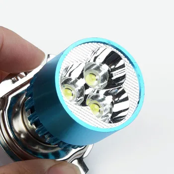 

1 Piece H4 Motorcycle Headlight Bulb 3 LED DC 12-85V Hi/Lo Scooter Lamp ATV Fog Light Motorcycle Headlight Bulbs