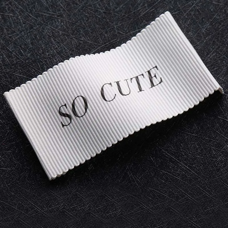 500pcs Custom Print Clothing Woven Label Collar/Garment T-shirt Collar Labels/Main Label/Embroidered Tags/Brand Logo | Дом и сад
