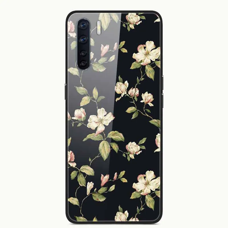 Premium Tempered Glass Hard Back Case - Elegant Protection