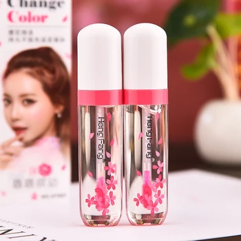 

New Fashion Long Lasting Lip Gloss Change Color Clear Liquid Lipstick Moistourizing Lip Tint High Quality Moist Tender Red Lip