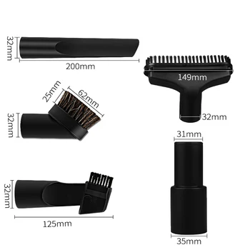 

Brush+ Flat Suction+Conversion Head Spare Set For 32MM/35MM Vacuum Cleaner Tool