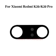 2 шт. Оригинальная камера заднего вида стеклянный объектив для Xiaomi Redmi K20/K20 pro Задняя стеклянная крышка объектива чехол запасные части с наклейками