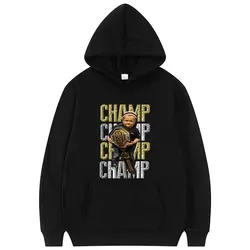 Hasbulla Sudadera con capucha para hombre y mujer, prenda deportiva masculina de estilo Retro, divertida, holgada e informal, ideal para regalo